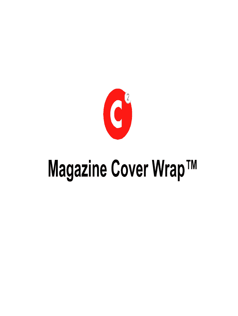 Fillable Online Magazine Cover Wrap Fax Email Print pdfFiller