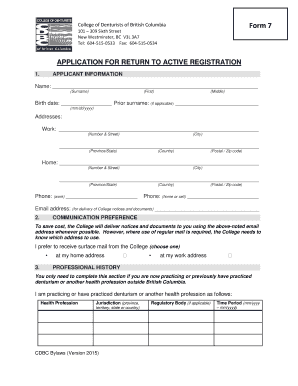 Form preview