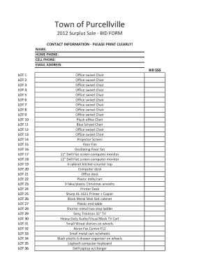 Form preview