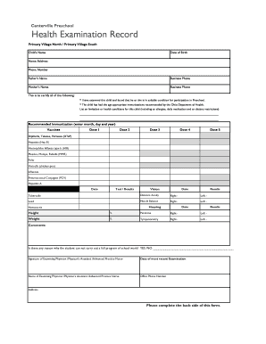 Form preview