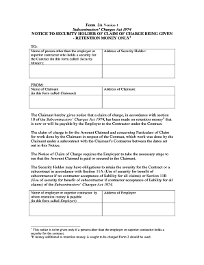 Fillable Online Form 3A Version 1 Fax Email Print - pdfFiller