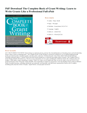How To Write A Grant Request For Non Profit Fillable Form - 