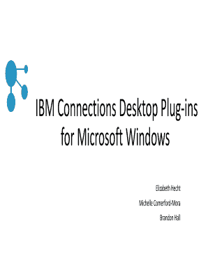 Fillable Online IBM Connections Desktop Plug-ins Fax Email Print ...