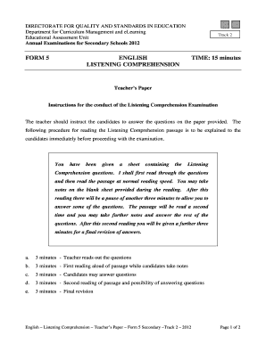 Form preview