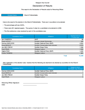 Form preview
