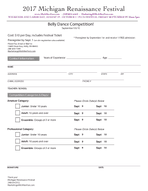 Belly Dance Competition