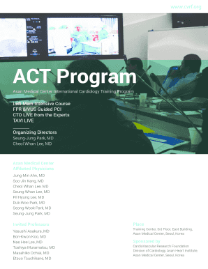 Fillable Online ACT Program Fax Email Print - pdfFiller