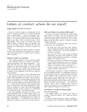 difference between letter of credit and letter of comfort fillable letter of comfort