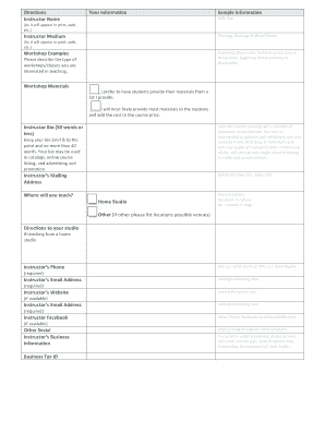 Form preview