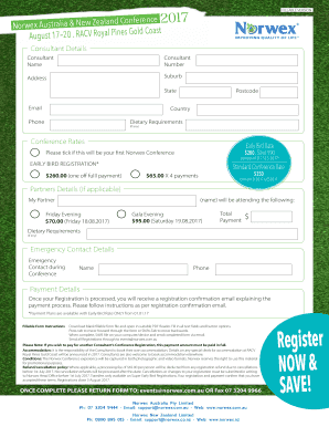 Fillable Online Norwex Australia &amp; New Zeal Fax Email Print - pdfFiller