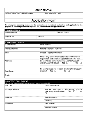Form preview