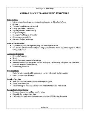 CHILD&FAMILYTEAMMEETINGSTRUCTURE