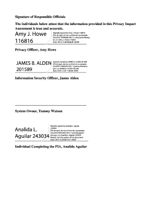 Privacy Impact Assessment for VA IT System