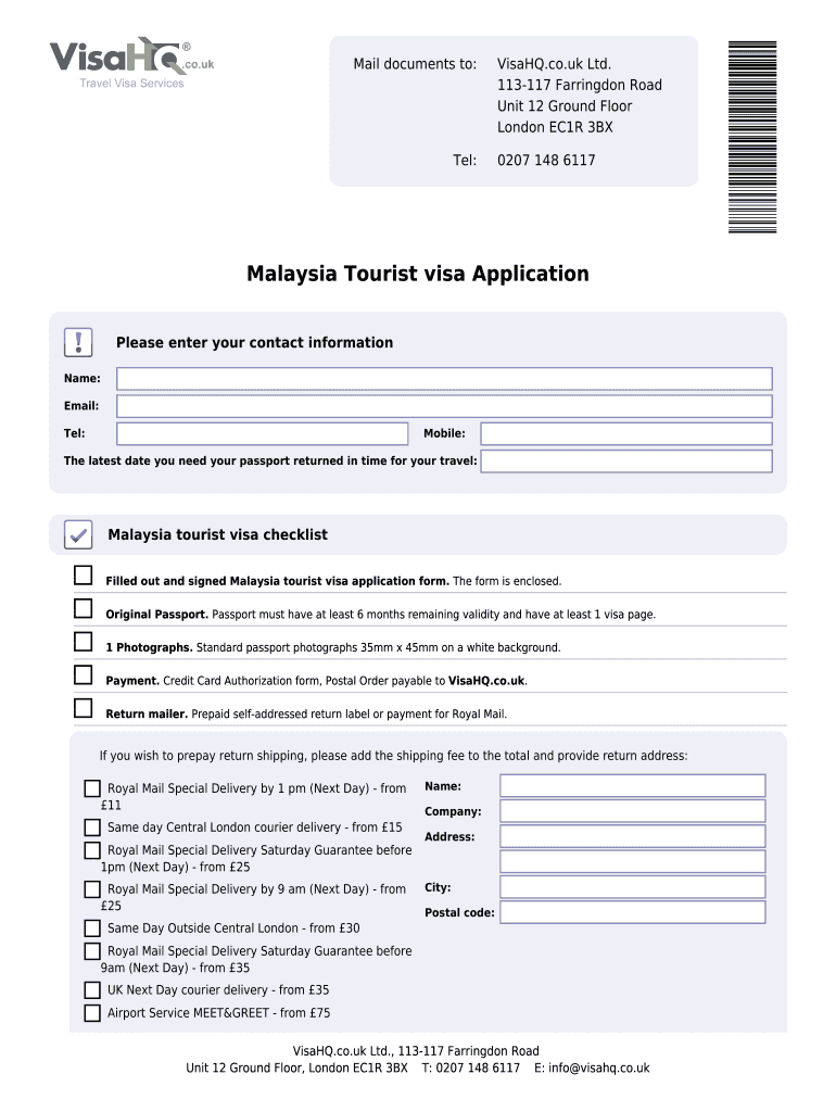 Fillable Online Filled Out And Signed Malaysia Tourist Visa Application Form Fax Email Print Fillable Online Filled Out And Signed Malaysia Tourist Visa Application Form Fax Email Print
