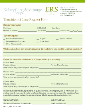 Fillable Online KelseyCare Advantage Fax Email Print - pdfFiller
