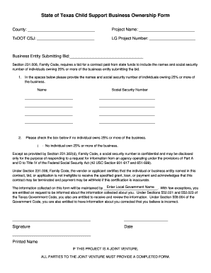 File Child Support Texas