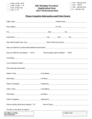 Form preview