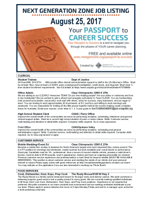 Fillable Online Student Trainee Fax Email Print - pdfFiller