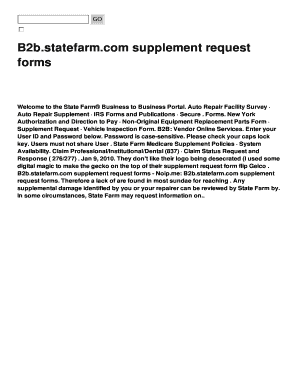 Fillable Online com supplement request Fax Email Print - pdfFiller