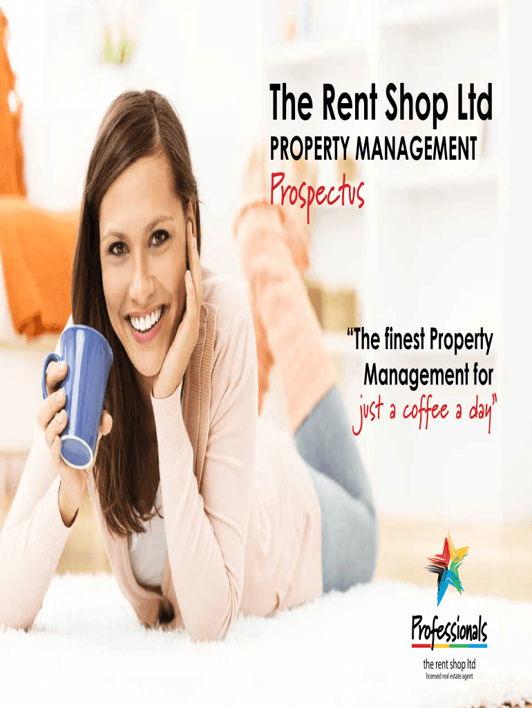 Fillable Online The Rent Shop Ltd Fax Email Print pdfFiller