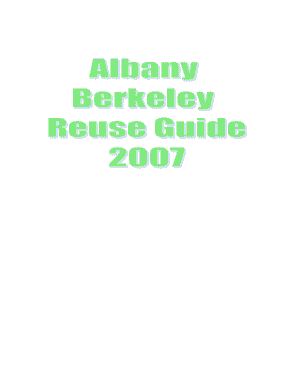 GET THE REUSE BALL ROLLING