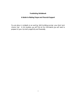 Fundraising Guidebook