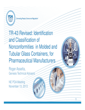 Pda technical report 43