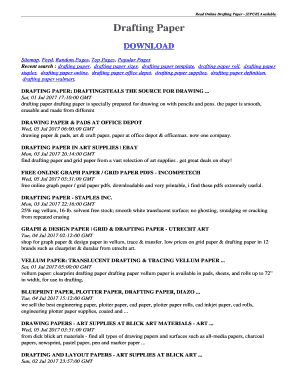 Read Online Drafting Paper - EPUB Available