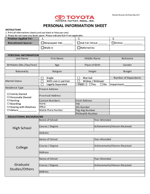 Form preview picture