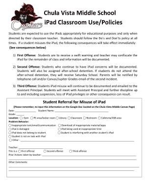Fillable Online cvm sweetwaterschools Chula Vista Middle School Fax ...