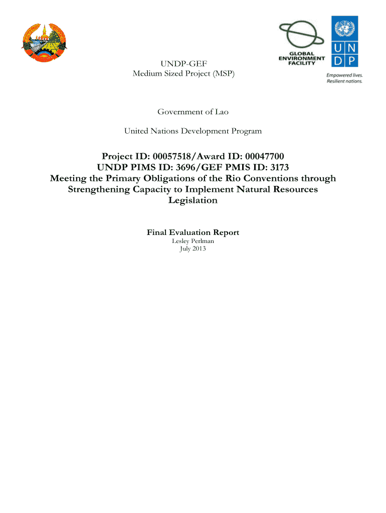 Fillable Online Medium Sized Project (MSP) Fax Email Print pdfFiller