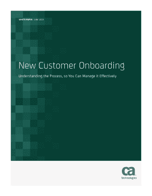 Fillable Online New Customer Onboarding Fax Email Print - pdfFiller