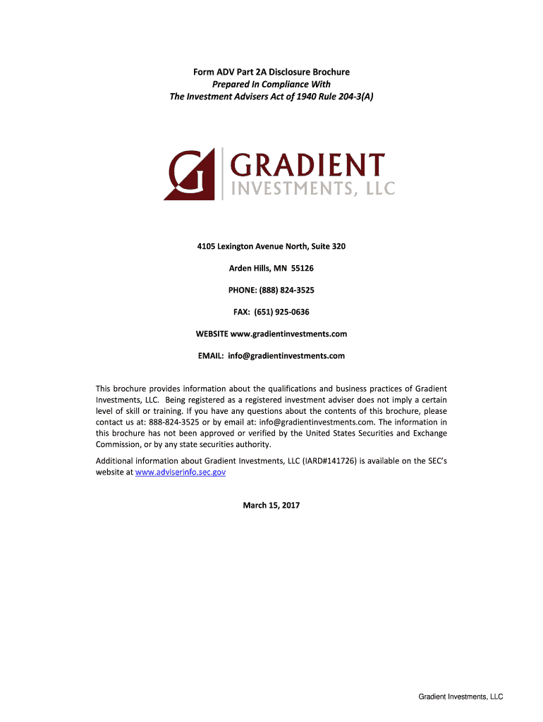 Fillable Online The Investment Advisers Act of 1940 Rule 2043(A) Fax