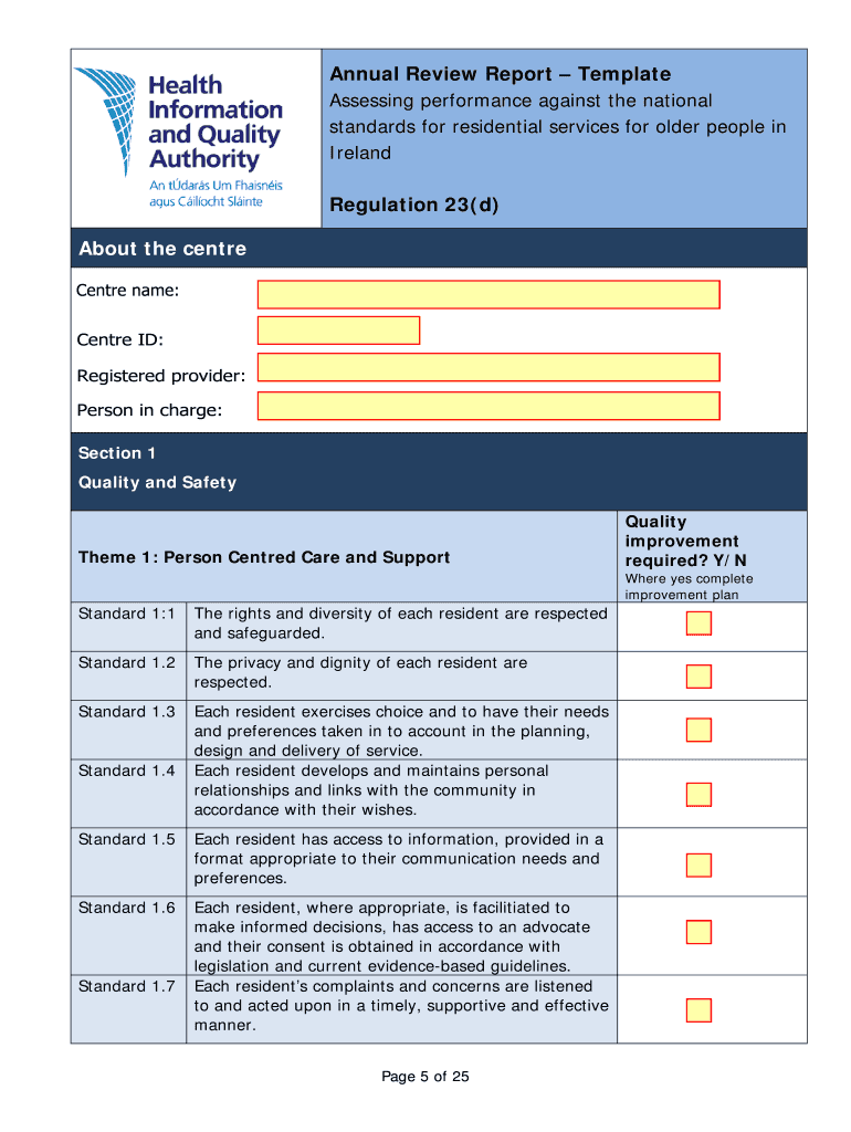 health information quality authority Preview on Page 1