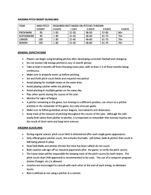 Pitch Smart Chart