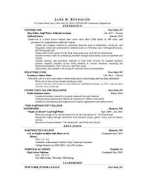 Form preview