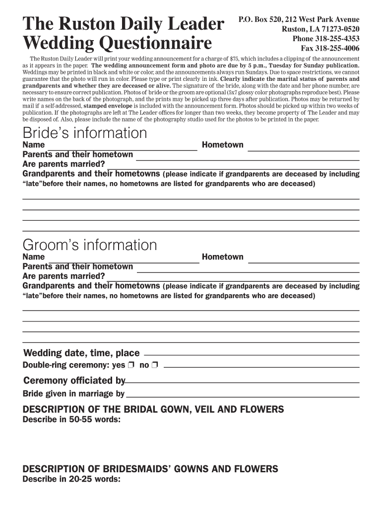 Form preview