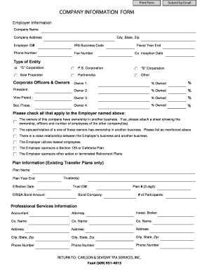 IRS Business Code