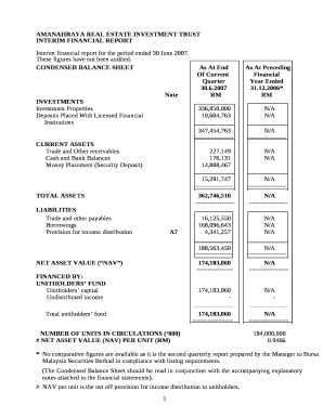 AMANAHRAYA REAL ESTATE INVESTMENT TRUST