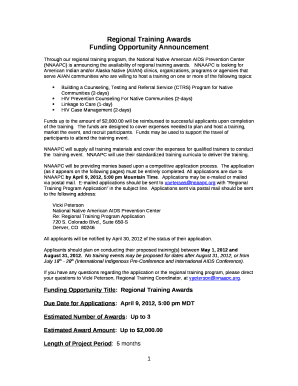 NNAAPC is looking for American Indian and/or Alaska Native (AI/AN) clinics, organizations, programs or agencies that serve AI/AN communities who are willing to host a training on one or more of the following topics: