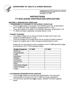 FY 2010 UCEDD CONTINUATION APPLICATION