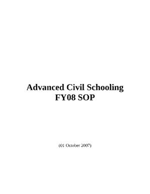 Advanced Civil Schooling