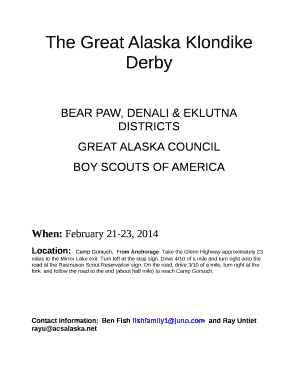 The Great Alaska Klondike Derby