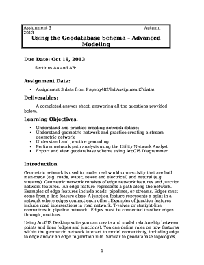 Using the Geodatabase Schema Advanced Modeling