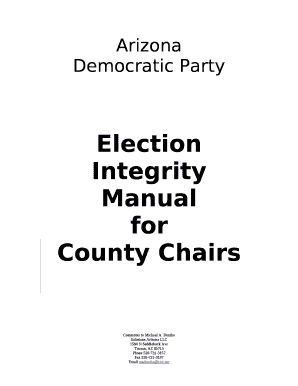 Election Integrity Manual