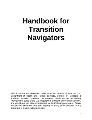 Handbook for Transition Navigators