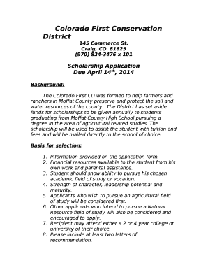 Colorado First Conservation District