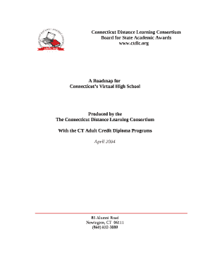 The Connecticut Distance Learning Consortium