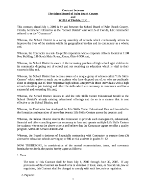 The School Board of Palm Beach County