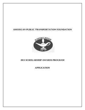 AMERICAN PUBLIC TRANSPORTATION FOUNDATION